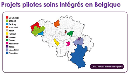 Visuel – Projets pilotes en soins intégrés – Belgique